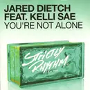 CD Single - Jared Dietch Feat. Kelli Sae - You're Not Alone - Promo Cardboard