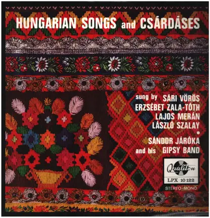 Járóka Sándor És Zenekara a.o. - Hungarian Songs And Csárdáses