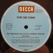 Double LP - Jaroslav Hašek / Fritz Muliar - Die Abenteuer Des Braven Soldaten Schwejk - Gatefold