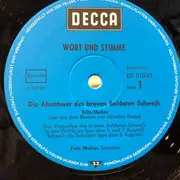 Double LP - Jaroslav Hašek , Fritz Muliar - Die Abenteuer Des Braven Soldaten Schwejk - Gatefold