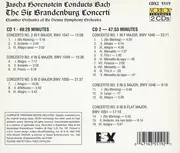 Double CD - Bach - The Six Brandenburg Concerti