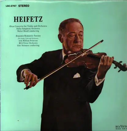 Rózsa /  Benjamin - Concerto For Violin And Orchestra / Romantic Fantasy