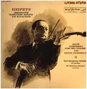 LP - Jascha Heifetz - Ludwig Van Beethoven . Johann Sebastian Bach , Brooks Smith - Sonata No. 9 In A 'Kreutzer' - 180g