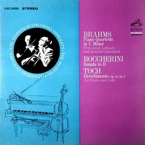 Johannes Brahms - Piano Quartette In C Minor ‧ Sonata In D ‧ Divertimento, Op. 37, No. 2