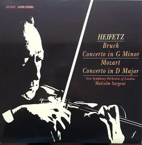 Heifetz - Concerto In G Minor · Concerto In D Major