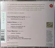 CD - Jascha Heifetz , Gregor Piatigorsky , Los Angeles Philharmonic Orchestra , Alfred Wallenstein - Korngold: Violinkonzert