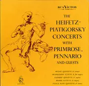LP-Box - Mozart / Mendelssohn / Schubert / Brahms / Franck - The Heifetz-Piatigorsky Concerts With Primrose, Pennario And Guests