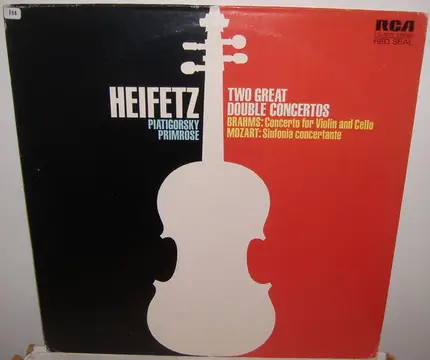 Brahms, Mozart - Conerto for Violin & Cello / Sinfonia concertante