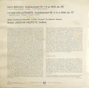 LP - Vieuxtemps / Bruch - Violinkonzert Nr.1 g-moll; Violinkonzert Nr.5 a-moll