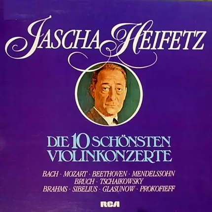 Bach / Mozart / Beethoven / Tchaikovsky / Brahms a.o. - Die 10 Schönsten Violinkonzerte