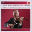 CD-Box - Jascha Heifetz - Jascha Heifetz Plays Great Violin Concertos - Still Sealed, Hard Cover Box