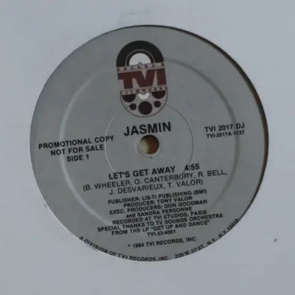 Jasmin - Let's Get Away
