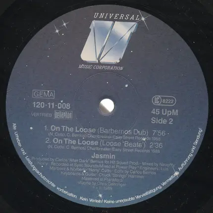 Jasmin - On The Loose