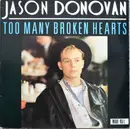 12inch Vinyl Single - Jason Donovan - Too Many Broken Hearts