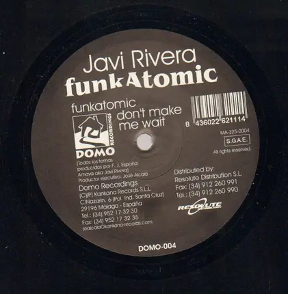 Javi Rivera - Funk Atomic