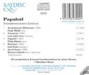 CD - Javier Alvarez - Papalotl: Transformaciones Exóticas