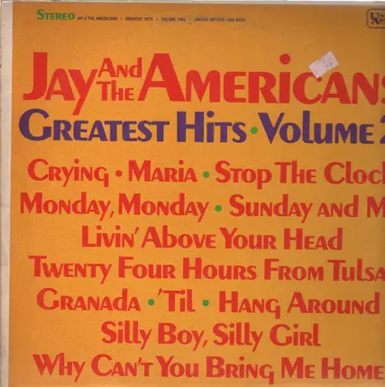 Jay & The Americans - Greatest Hits - Volume 2