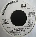 7inch Vinyl Single - Jay Berliner - Papa Was A Rolling Stone