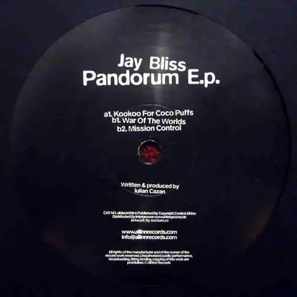 Jay Bliss - Pandorum E.p.