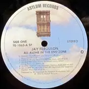LP - Jay Ferguson - All Alone In The End Zone - SRC pressing