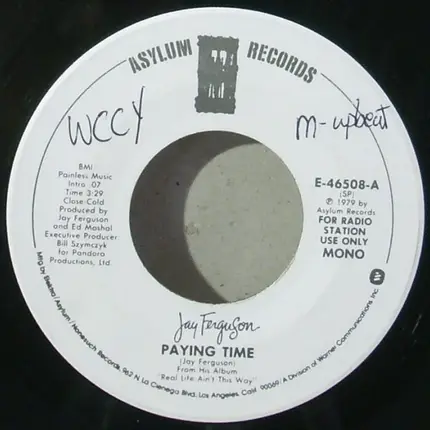 Jay Ferguson - Paying Time