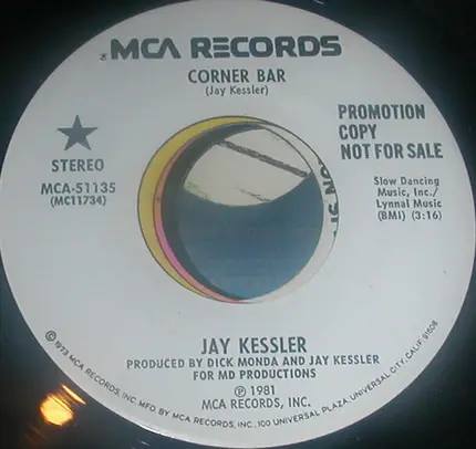 Jay Kessler - Corner Bar
