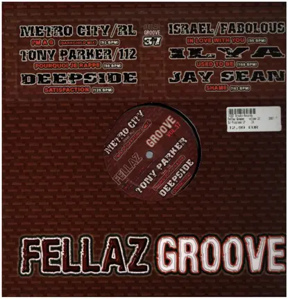 Jay Sean / Tony Parker / Metro City / a.o. - Fellaz Groove Vol. 37