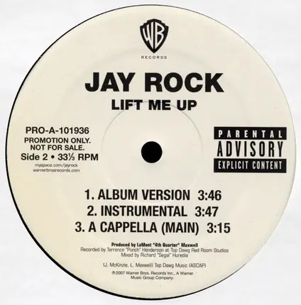 Jay Rock - Lift Me Up