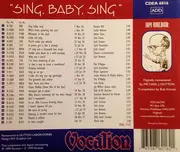 CD - Jay Wilbur And His Band - Sing, Baby, Sing