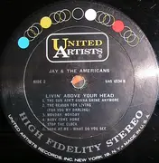 LP - Jay & The Americans - Livin' Above Your Head