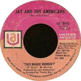 Jay & the Americans - This Magic Moment