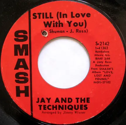 Jay & The Techniques - Strawberry Shortcake / Still (In Love With You)