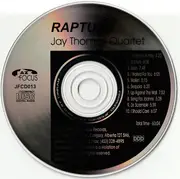 CD - Jay Thomas Quartet - Rapture - Carboard sleeve