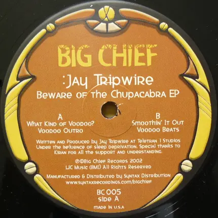 Jay Tripwire - Beware Of The Chupacabra EP