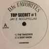 12inch Vinyl Single - Jay-Z - Top Secret # 1 Jay-Z Accupellas