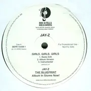 12inch Vinyl Single - Jay-Z - Girls, Girls, Girls / Takeover - Promo