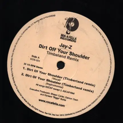 Jay-Z - Dirt Of Your Shoulder (Timberland Remix)