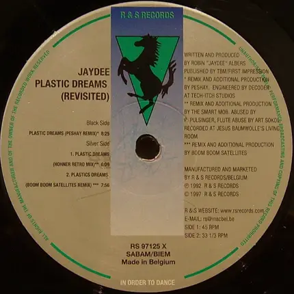 Jaydee - Plastic Dreams (Remixes)