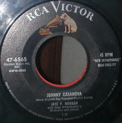 Jaye P. Morgan - The West Point Dress Parade / Johnny Casanova