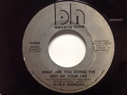 Jaye P. Morgan - Applause / What Are You Doing For The Rest Of Your Life