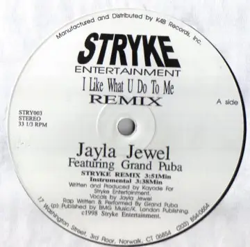 Jayla Jewel Featuring Grand Puba - I Like What U Do To Me (Remix)