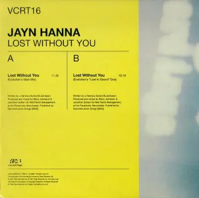 Jayn Hanna - Lost Without You