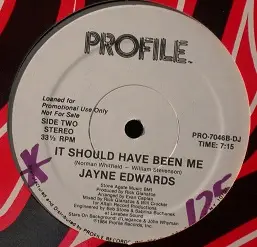 Jayne Edwards - It Should Have Been Me/Determination
