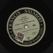 Schellack - Jazz Miami Dance Orchestra - New-Charleston / I Want To Be Happy - Pathé Disc