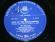 LP - Jazz At The Philharmonic - Jazz At The Philharmonic (Chicago Opera House, October 2, 1955)