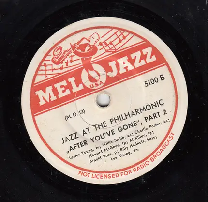 Jazz At The Philharmonic - After You've Gone