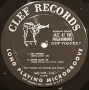 LP - Jazz At The Philharmonic - Norman Granz' Jazz At The Philharmonic New Volume 7 (Formerly Vols. 12 And 13) - Mono