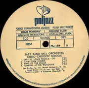 LP - Jazz Band Ball Orchestra - Choo-Chooch' Boogie