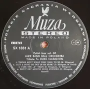 LP - Jazz Band Ball Orchestra - Tribute To Duke Ellington - Black Labels