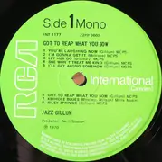 LP - Jazz Gillum - Got To Reap What You Sow